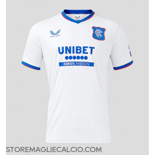 Rangers Maglia Gara Trasferta Repliche 2024-25 Maniche Corte Rangers Maglia Gara Trasferta Repliche 2024-25 Maniche Corte